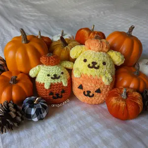 Pompompurin Pumpkin Pattern