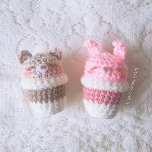 Bunny and Bear Coffee Cups