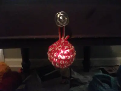 candy cane bauble