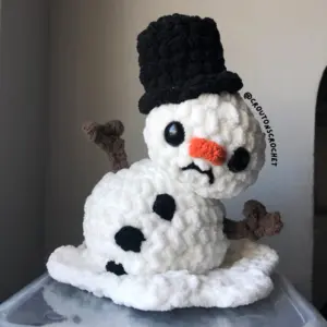 Puddles the Melting Snowman