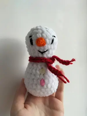 Snowman plush