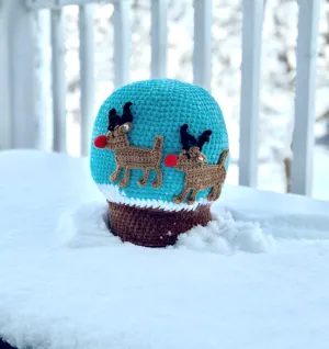 Snow Globe Plushie Pattern