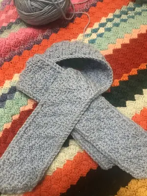 Corner to Corner scarf