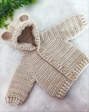 Bear Hooded Jacket