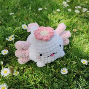 Sakura Axolotl Mochi