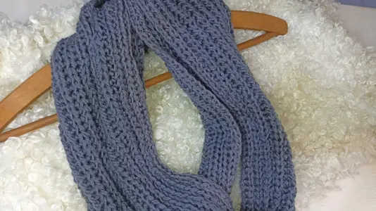 Crochet Infinity Scarf