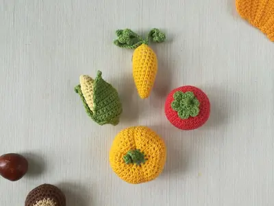 Crochet pattern Vegetables