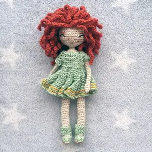  Handmade Crochet Doll Mia Doll Amigurumi Doll Yarn