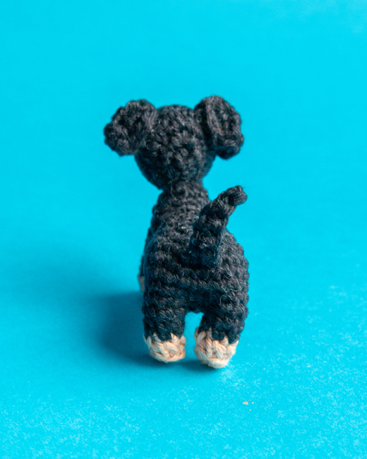 Ditmar the Dachshund: Crochet pattern