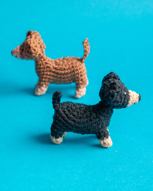 Ditmar the Dachshund: Crochet pattern