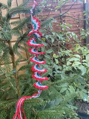 Crochet Festive Wind Spinner