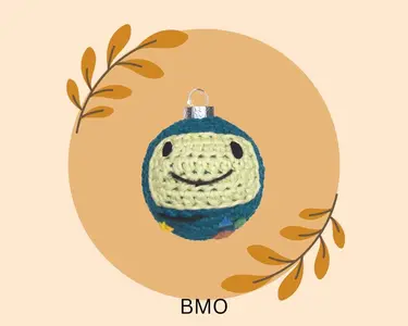 BMO Adventure Time Christmas bauble ornament