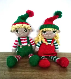 Elf KIds Amigurumi