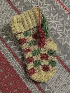 Plaid Christmas Stocking