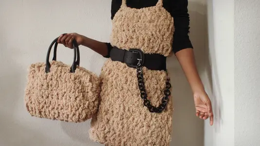 The Fluffy Crochet Bag