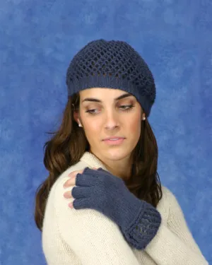 Blueberry Pie Hat and Gloves