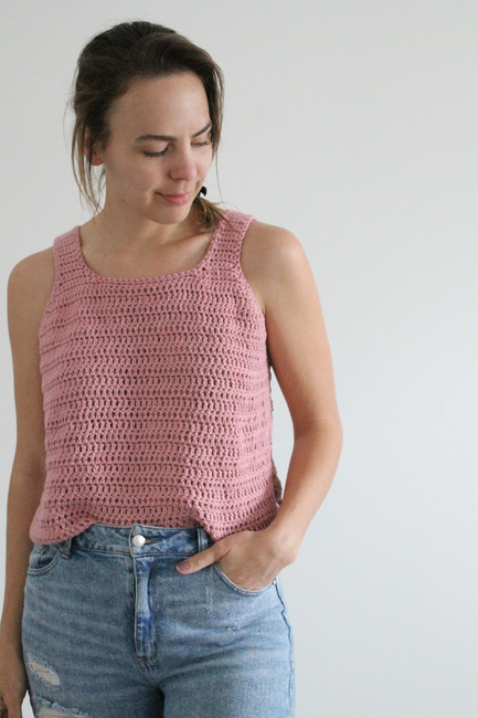 Western Wallflower Tank: Crochet pattern | Ribblr