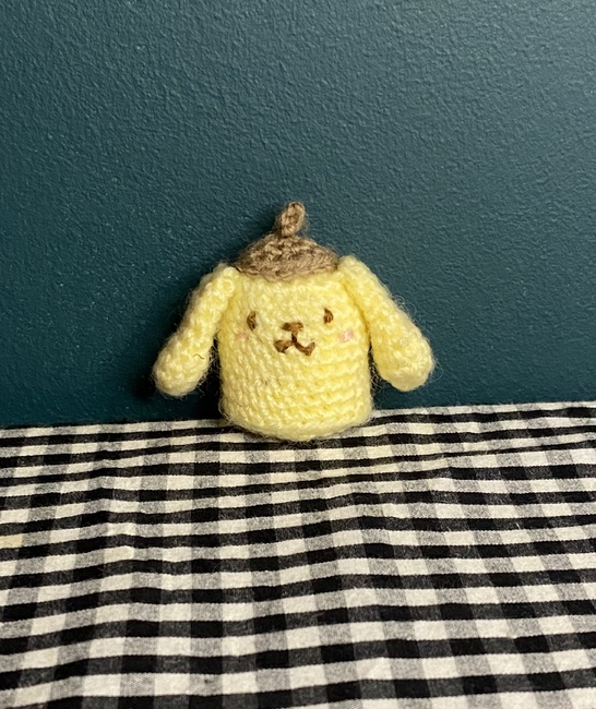 Mum wanted a little desk buddy : r/crochet