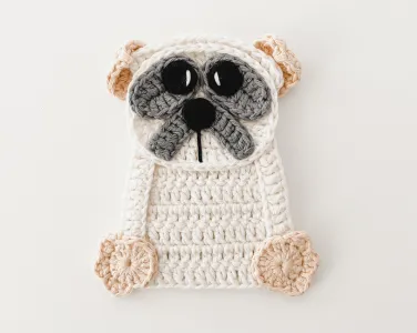 Gup The Pug - Dog Applique