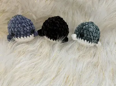 Chunky whale crochet pattern