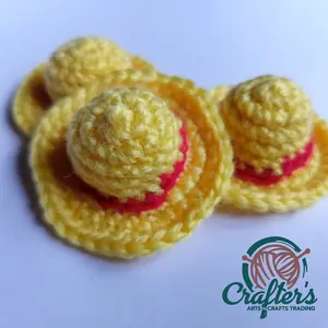 Luffy Hat Keychain