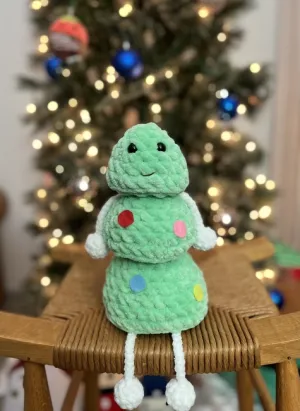 No-Sew Christmas Tree Friend