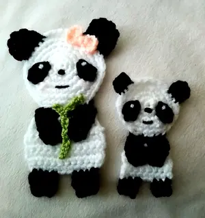 Panda Applique