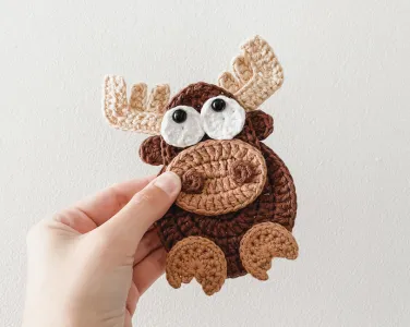 Mo The Moose - Moose Applique