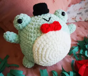 Mr. Froggy Plushie