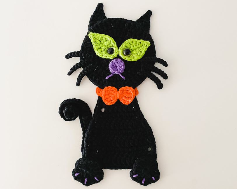Luna The Black Cat Halloween: Crochet pattern | Ribblr