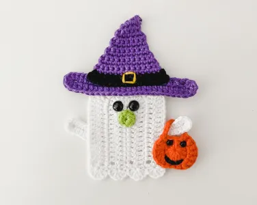 Gilbert The Ghost - Halloween Ghost Applique