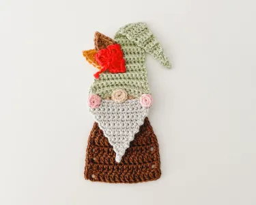 Gnolan The Fall Gnome - Gnome Applique