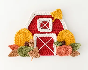 Fall Festival Barn - Thanksgiving Applique