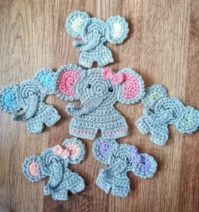 Elephant Applique