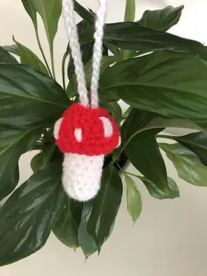 Mushroom holder Crochet Pattern