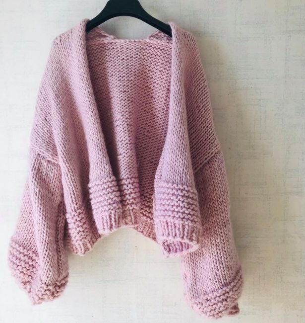 The Barbapapa Cardigan: Knitting pattern | Ribblr