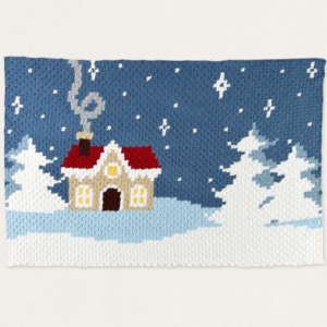 Christmas Winter Wonderland C2C Blanket