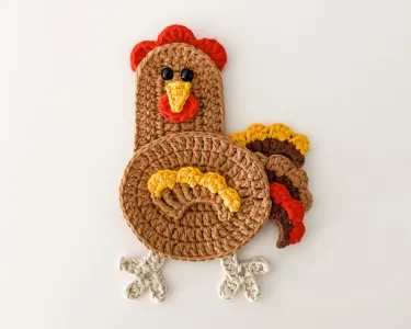 Ruffles The Rooster - Rooster Applique