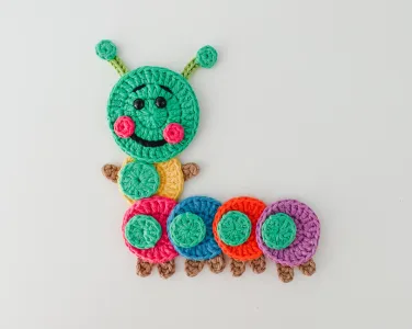 Coco The Caterpillar - Caterpillar Applique