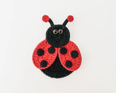 Dotty The Ladybug - Ladybug Applique