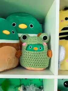 Squishmallow frog costume pattern