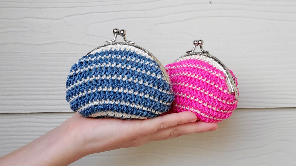 Kisslock Coin Purse - Free Crochet Pattern | Craft Passion
