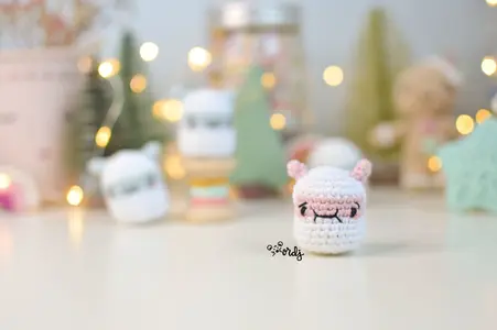 Mini Yeti amigurumi