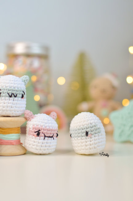 Mini Yeti amigurumi: Crochet pattern