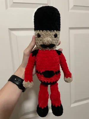 Nutcracker crochet pattern- crochet Christmas pattern