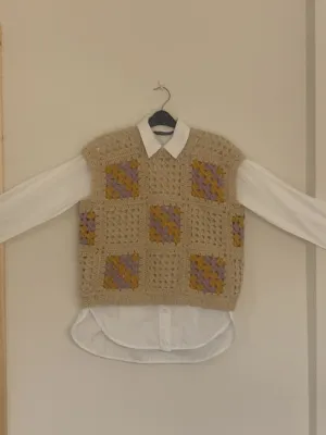 C2C Granny Square vest