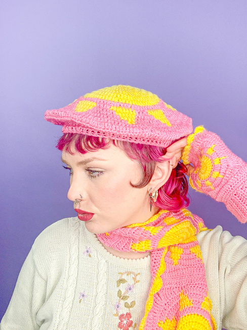 Sun Beret: Crochet pattern | Ribblr