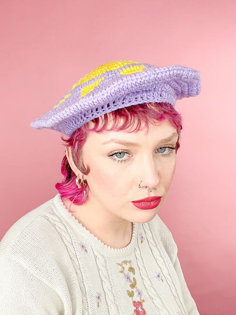 Sun Beret: Crochet pattern | Ribblr