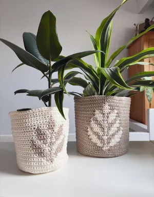 Fern Plant Pot Cover