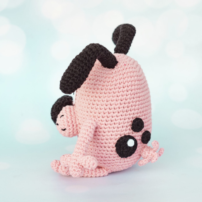 Courage the cowardly dog: Crochet pattern | Ribblr